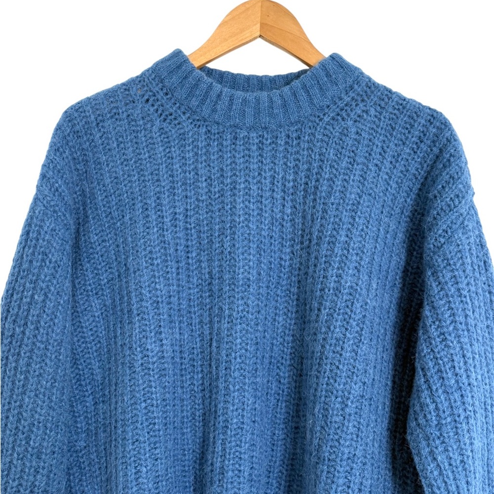 Sézane Jose Blue Jumper Sweater Sz M - Picture 6 of 12